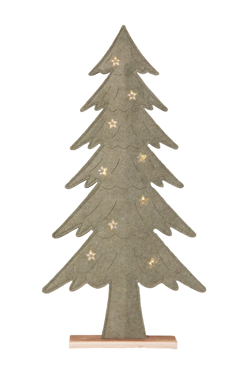 Dekoration Fabbe Träd 44cm Julpynt