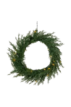 Star Trading Julpynt > Krans Thuja 40cm