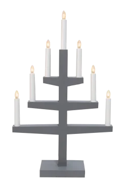Discount Ljusstake Trapp 7L Julbelysning