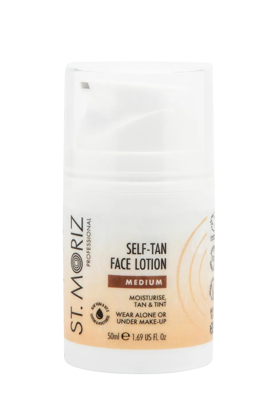St. Moriz Skönhet|Ansiktsvård > Pro Self-Tan Face Lotion 50 Ml