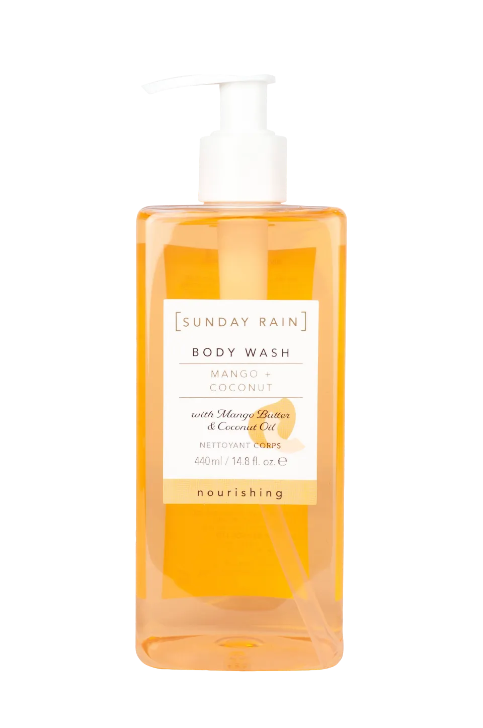 New Mango & Coconut Body Wash 440Ml Kroppsvård