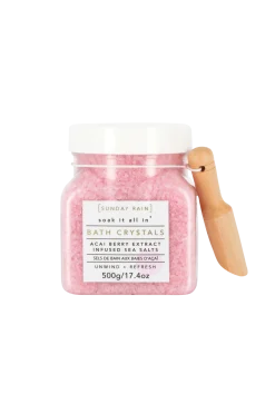 Sunday Rain Kroppsvård > Bath Crystals Acai Berry 500 g