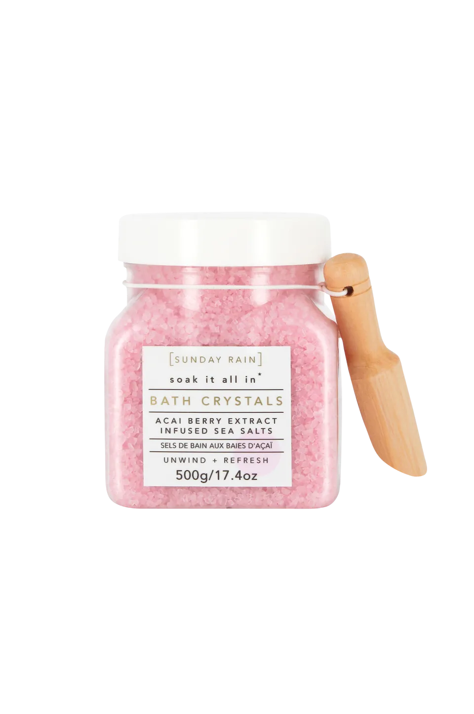 Sunday Rain Kroppsvård > Bath Crystals Acai Berry 500 g