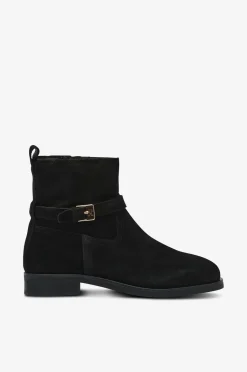 Tommy Hilfiger Boots & Kängor > Boots TH Buckle Riding Suede Bootie