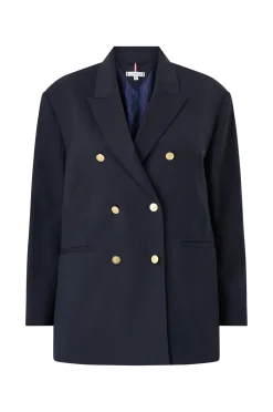 Tommy Hilfiger Curve Kavajer & Västar > Kavaj Crv Timeless Wool DB Blazer