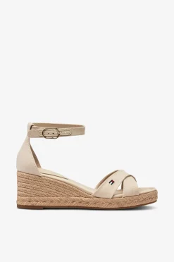 Sale Sandaletter Mid Wedge Espad X Cross Klackskor
