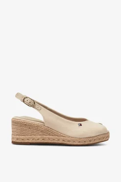 Sale Sandalett Mid Wedge Espad Slingback Klackskor