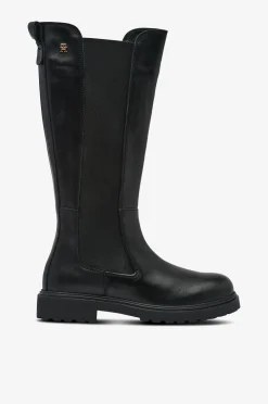 Tommy Hilfiger Stövlar > Stövlar TH Lthr Cleated Long Boot