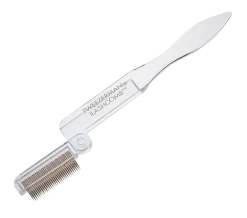 Tweezerman Sminkborstar > Folding Ilashcomb