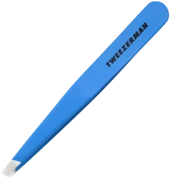 New Slant Tweezer Blue Jewel Makeup-Tillbehör