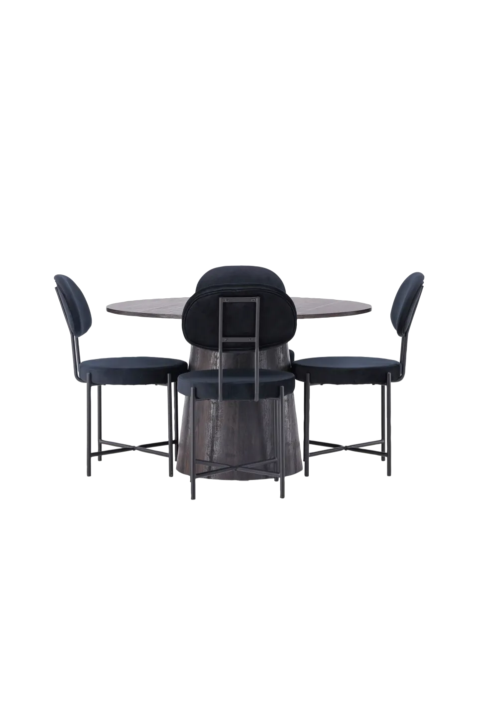 Clearance Matgrupp Lanzo med 4st stolar Stella Matgrupper