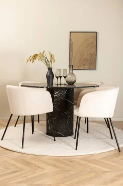 Outlet Matgrupp Marbs med 4 st matstolar Berit Matgrupper