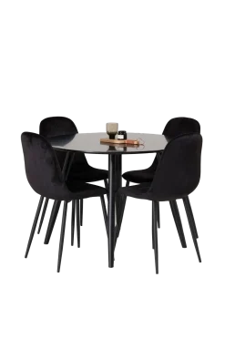Matgrupp Plaza med 4 stolar Polar Matgrupper