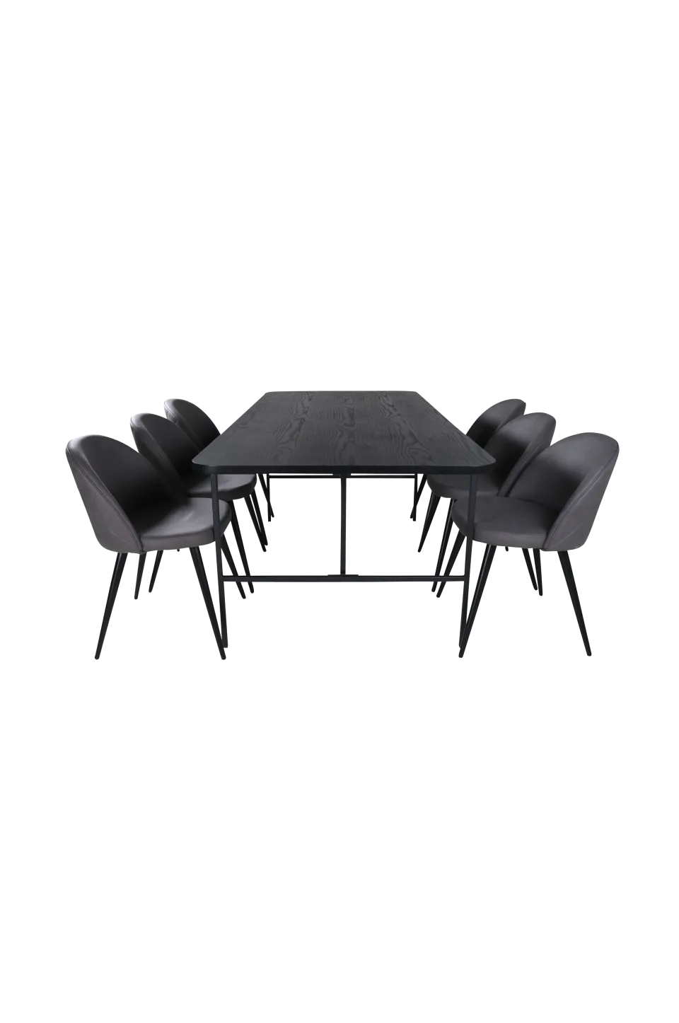 Venture Home Matgrupper > Matgrupp Uno med 6 st matstolar Velvet Stitches