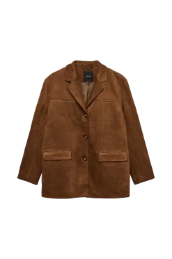 Hot Blazer vmHazel LS Faux Suede Blazer Kavajer & Västar