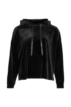New Huvtröja viEiy / Vevet Hoodie/r Sweatshirts & Hoodies