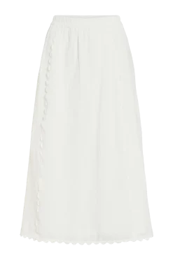 Vila Kjolar > Kjol viMindy HW Scallop Midi Skirt