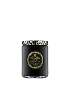 Online Crisp Champagne Large Glass Jar Candle 100H Rumsdoft