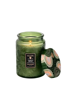 Voluspa Rumsdoft > Temple Moss- Large Jar Candle 100H