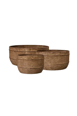 Wikholm Form Växter & Blommor|Krukor > Luna Blomkruka 3-pack