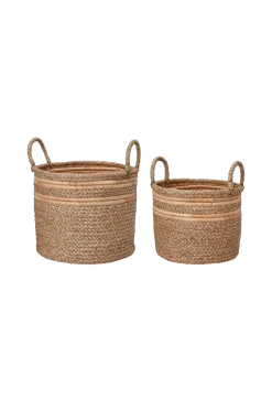 Wikholm Form Korgar > Thi Basket Randig 2-pack