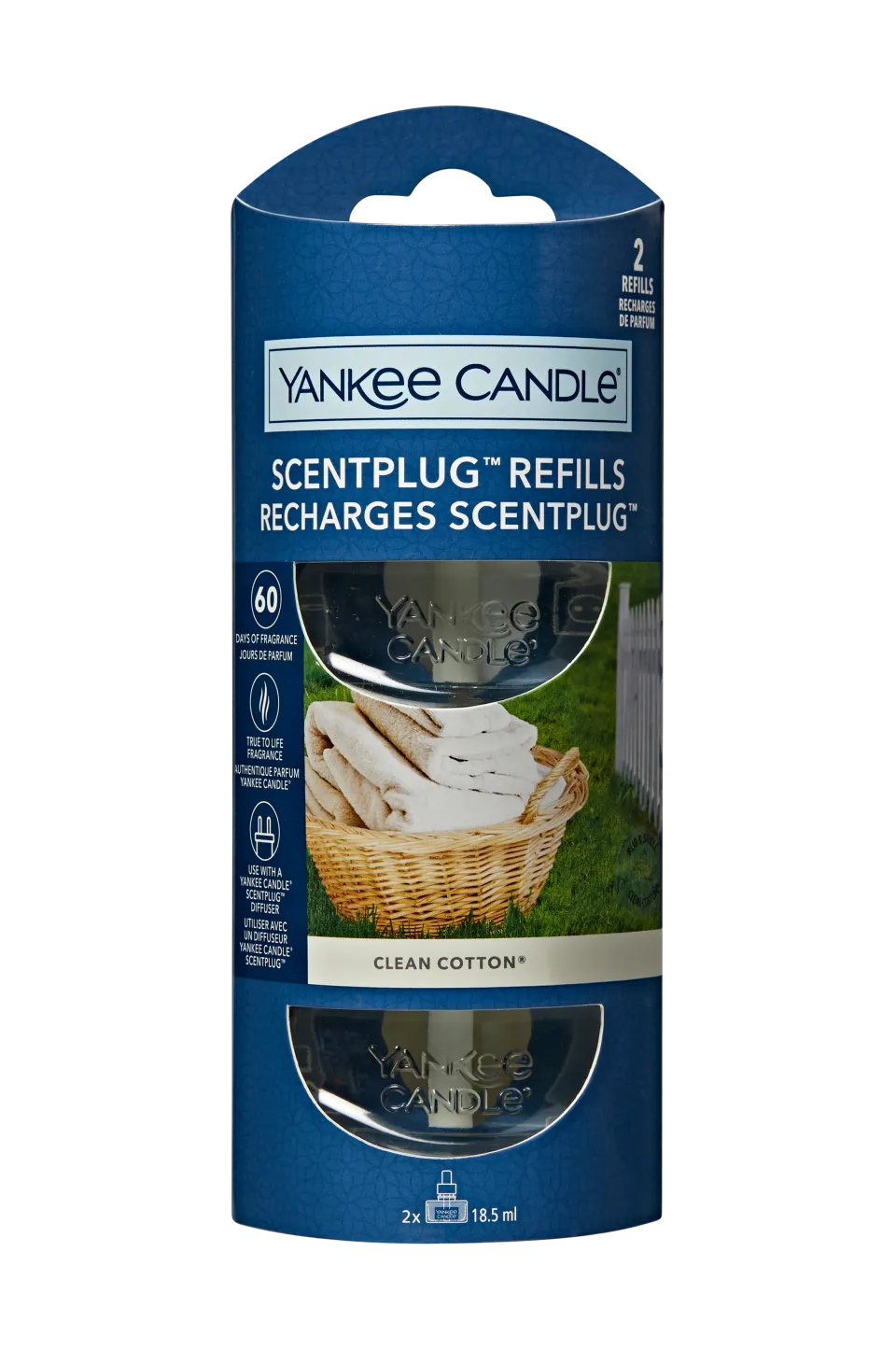 Yankee Candle Rumsdoft|Ljus & Doft > Scent Plug Refill Clean Cotton
