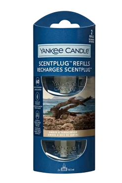 Yankee Candle Rumsdoft > Scent Plug Refill Amber & Sandalwood