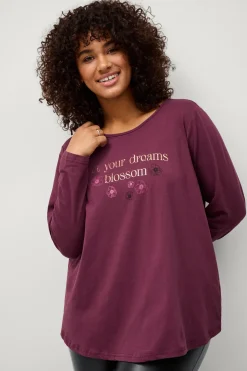 Zizzi Loungewear & Myskläder > Pyjaatopp Dana