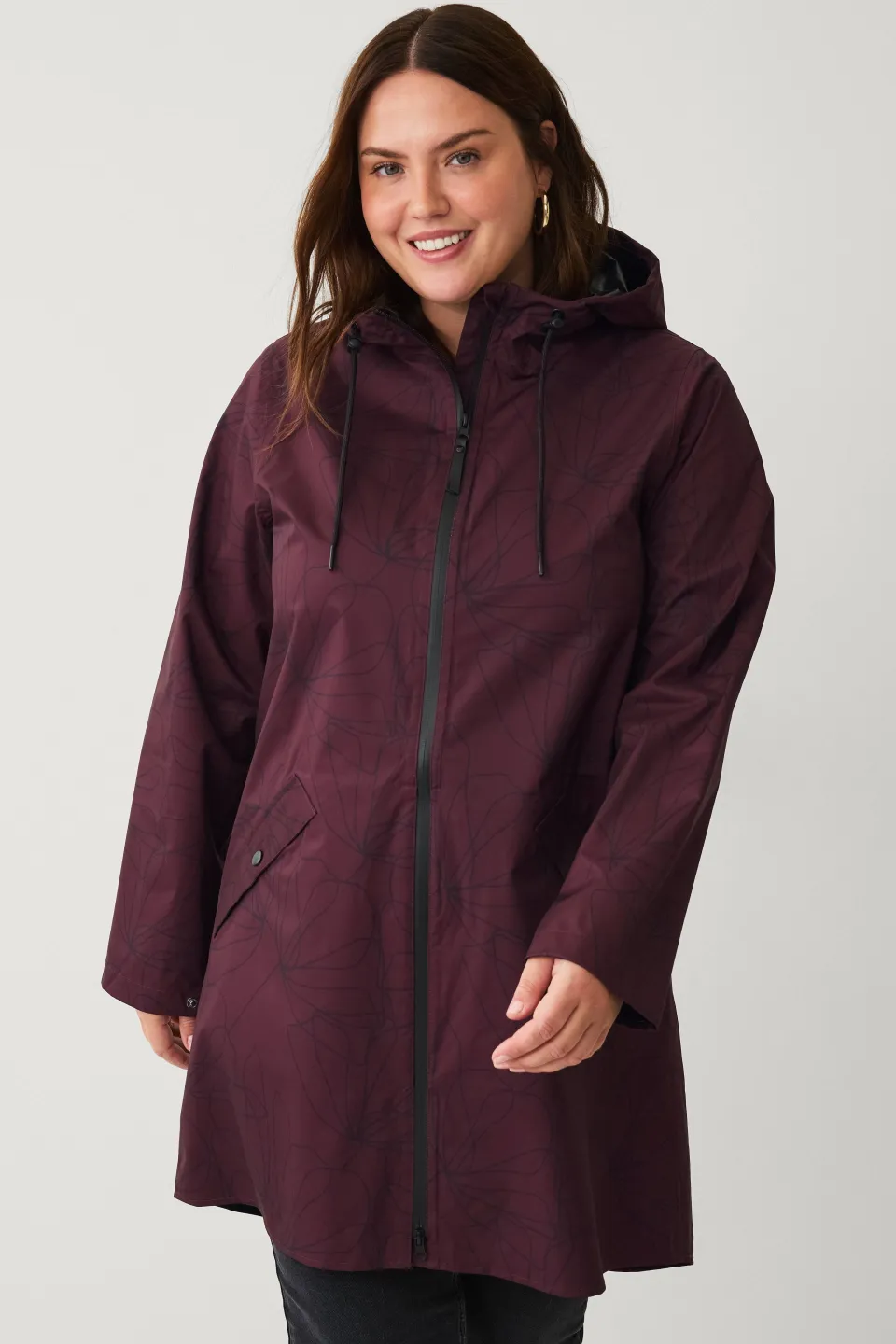 Best Regnjacka Kara aop Raincoat Regnkläder