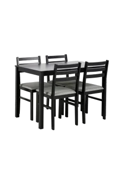 AC Design Furniture Matgrupper > Alicante rektangulärt matbordsset med bord och 4 stolar, 110x70x74,5 cm
