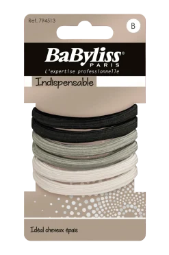 BaByliss Håraccessoarer|Håraccessoarer > Tjocka snoddar 6 st