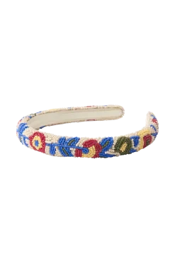 Clearance Diadem Asflora Multi Slim Beaded Hairbrace Håraccessoarer