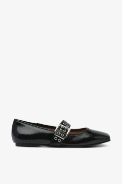 Best Ballerinaskor Biarose Karré Mary Jane Flat Faux Leather Ballerinaskor