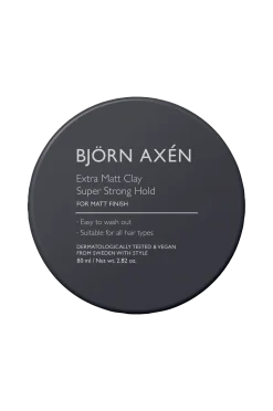 Björn Axén Skönhet|Hår > Extra Matt Clay Super Strong Hold 80 Ml