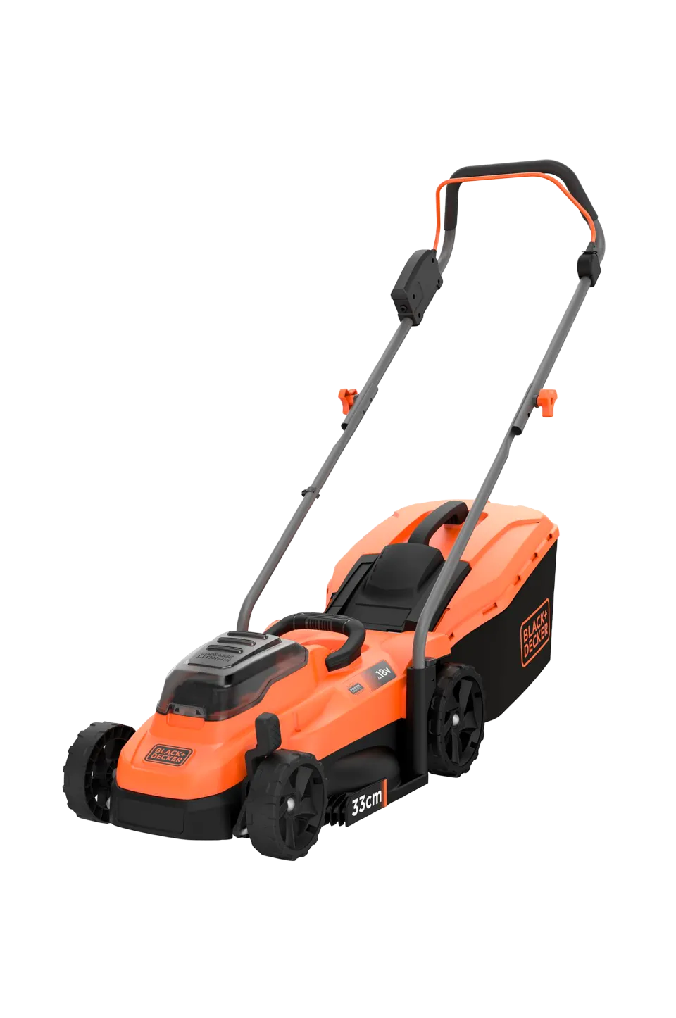 Black & Decker Verktyg & Trädgård > Gräsklippare 2x18V 2.5Ah 33 cm Batteri ingår