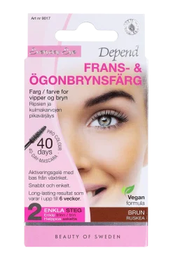 Depend Ögon|Ögonbryn > Frans- och ögonbrynsfärg