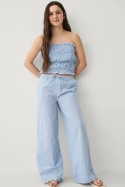 Ellos Byxor & Leggings > Collection Byxor i seersucker