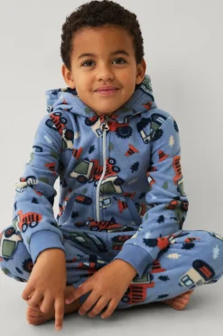 Hot Collection Onepiece i fleece Sovkläder & Myskläder|Jumpsuits