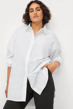 Hot Collection Oversize bomullsskjorta Skjortor & Blusar