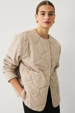 Sale Coection Quitad jacka i overizeode Jackor & Kappor