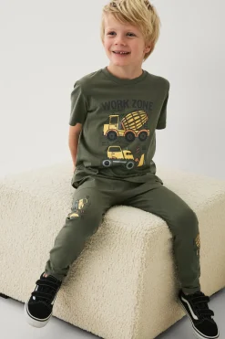 Discount Collection T-shirt + byxa Barnset