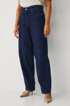 Ellos Jeans > Collection Vida jeans med knytskärp