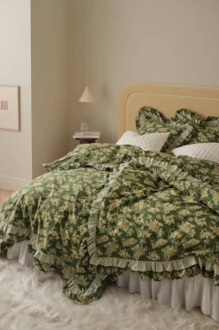Discount Home Påslakanset Milly Flower i bomull 2 delar Påslakanset|Påslakan
