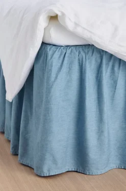 Clearance Home Sängkappa Denim Frilled 52 cm Sängkappor