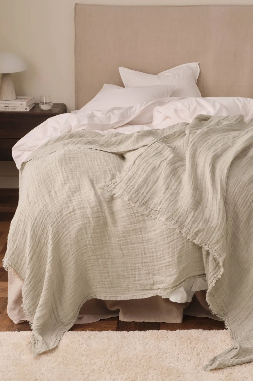 Clearance Home Överkast / pläd Candice Muslin Filtar & Plädar|Överkast