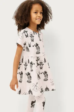 Outlet Milly & Willy Set Saga med klänning och leggings Barnset