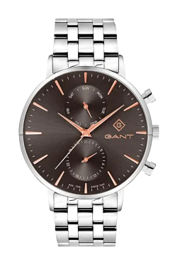 Gant Klockor > Klocka Park Hill Day-Date II Grey/Stainless steel