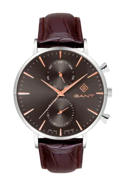 Clearance Park Hill Day-Date II Grey/Brown Klockor