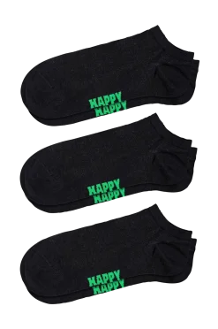 Happy Socks Underkläder > Ankelstrumpor Solid Low Socks 3-pack