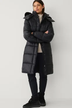 Áhkká Ytterkläder|Ytterkläder > Parkas Gold Shiny Parka w Detachable Hood